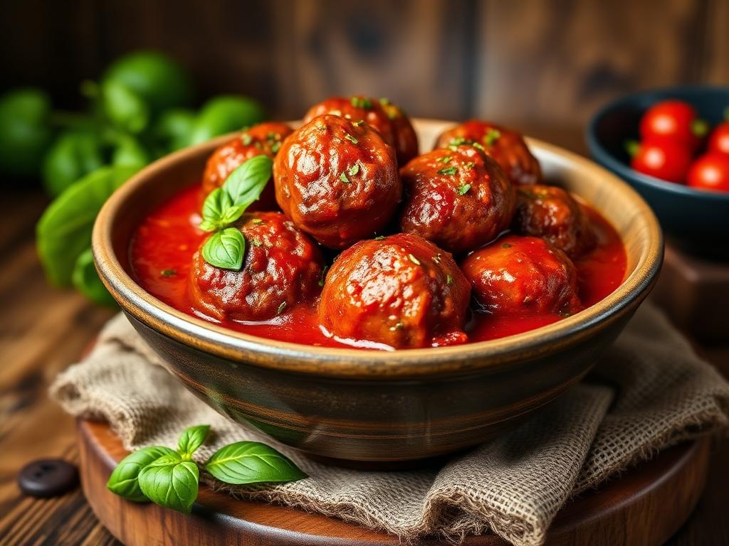 Almôndegas ao Sugo