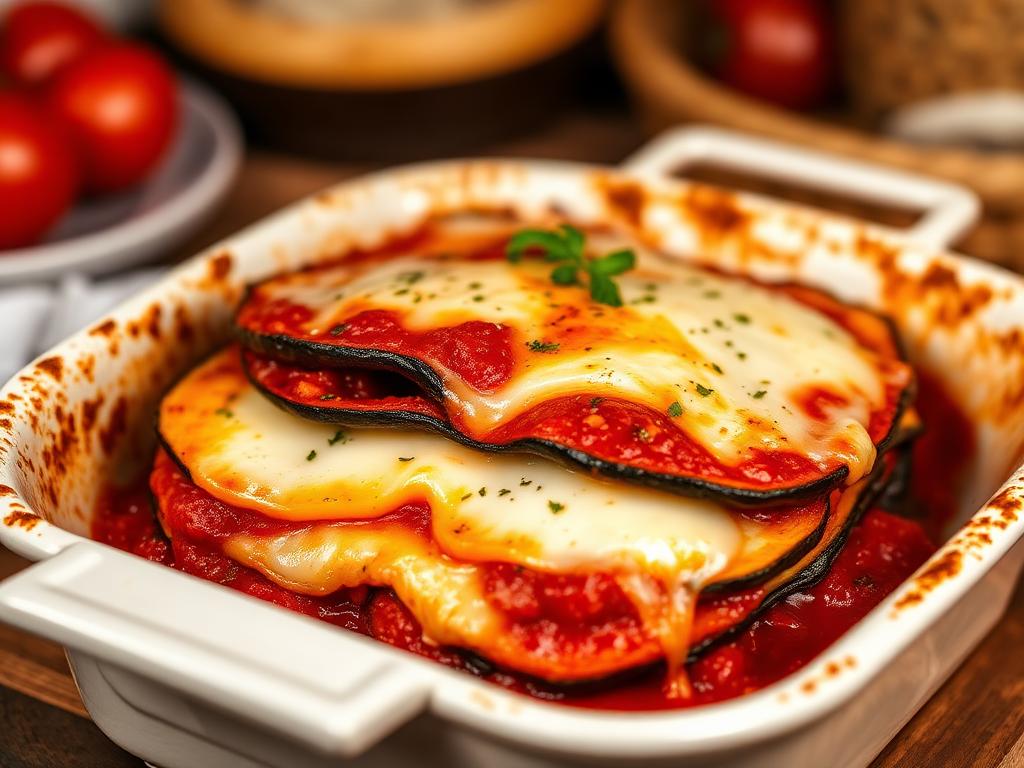 Berinjela à Parmegiana