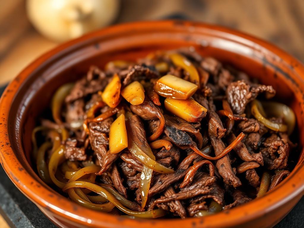 Carne Seca Acebolada