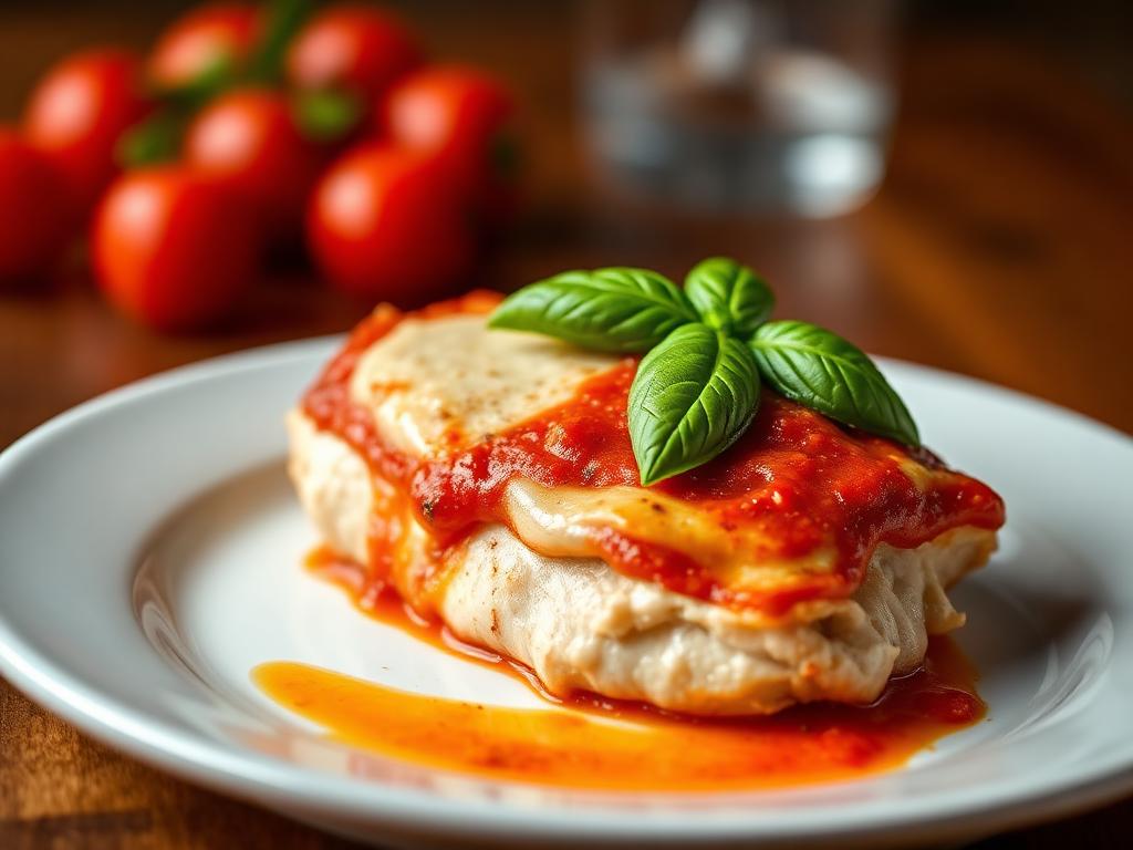 Filé de Frango à Parmegiana