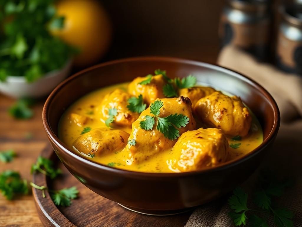 Frango ao Curry