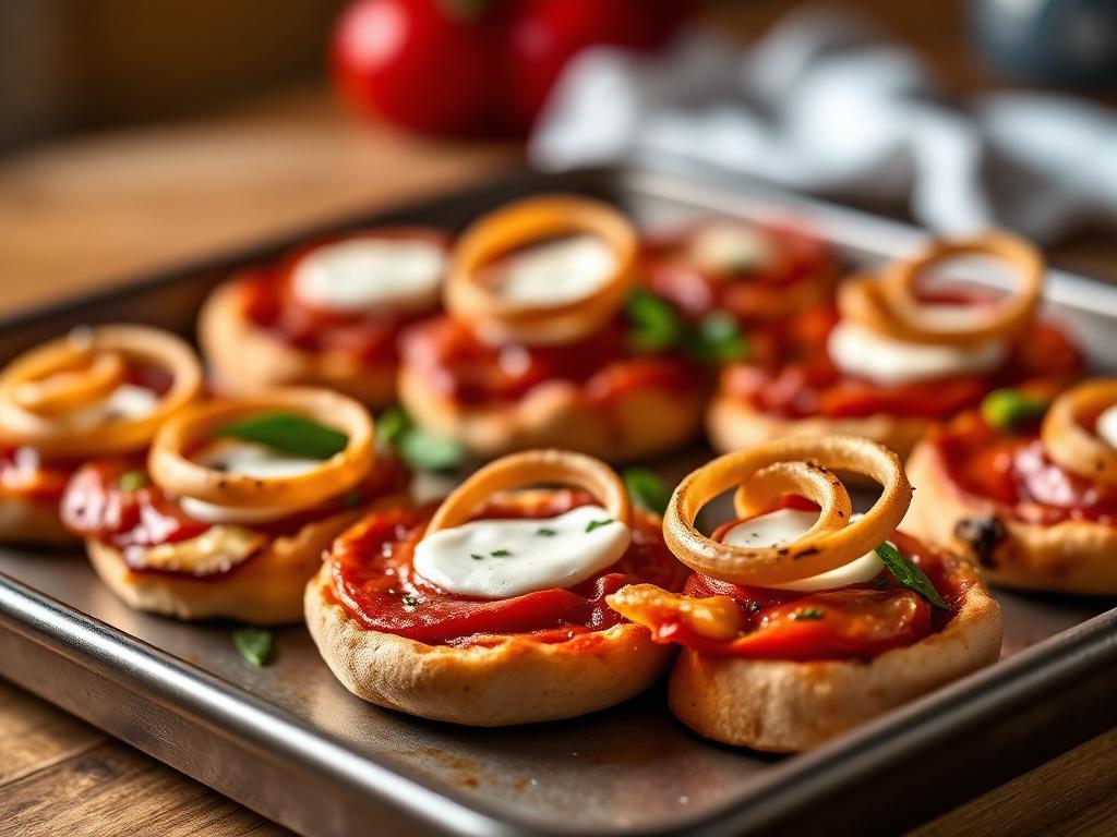 Mini Pizza de Calabresa
