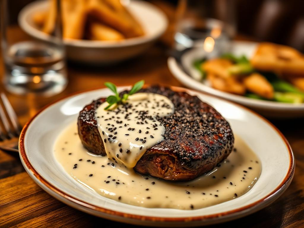 Steak au Poivre